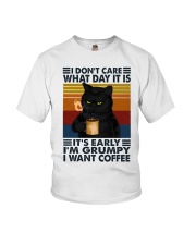 I don't care Youth T-Shirt tile