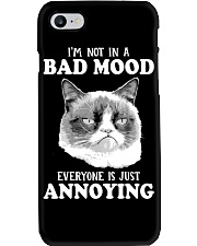 I'm not in a bad mood Phone Case tile