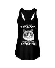 I'm not in a bad mood Ladies Flowy Tank tile