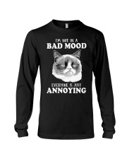 I'm not in a bad mood Long Sleeve Tee tile