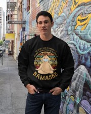 Retro gin Crewneck Sweatshirt lifestyle-unisex-sweatshirt-front-2