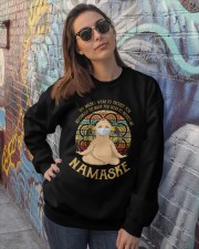 Retro gin Crewneck Sweatshirt lifestyle-unisex-sweatshirt-front-3