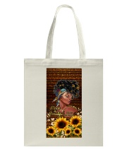Black is beautiful Tote Bag tile