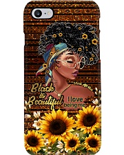 Black is beautiful Phone Case tile