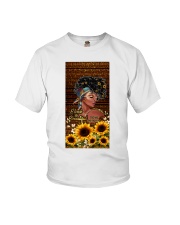 Black is beautiful Youth T-Shirt tile
