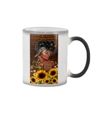 Black is beautiful Color Changing Mug tile