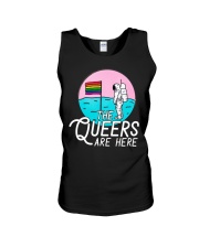 The queers are here Unisex Tank tile
