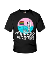 The queers are here Youth T-Shirt tile