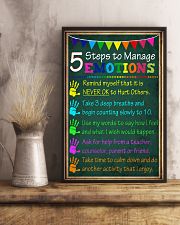 5 steps to manage emotions 11x17 Poster lifestyle-poster-3