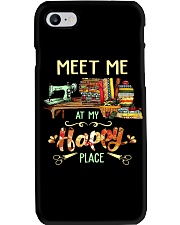 Meet me at my happy place Phone Case tile