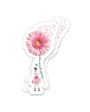 Never give up Sticker - 4 pack (Vertical) front