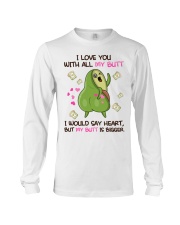 I love you with all my butt Long Sleeve Tee tile