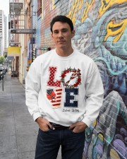 Love God Independence day Crewneck Sweatshirt lifestyle-unisex-sweatshirt-front-2