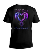 Till our last breath V-Neck T-Shirt tile