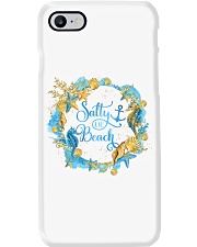 Salty lil' beach Phone Case tile