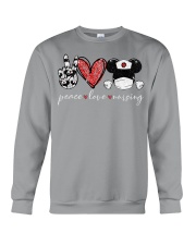 Peace Love Nursing - Printed apparels Crewneck Sweatshirt tile