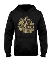 It takes a lot of sparkle to be a dungeon master Hooded Sweatshirt tile