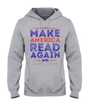 Make America read again Hooded Sweatshirt tile