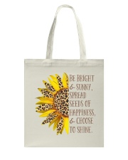 Be bright and sunny Tote Bag tile