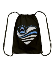 American heart Independence day - Printed apparels Drawstring Bag tile