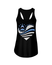 American heart Independence day - Printed apparels Ladies Flowy Tank tile