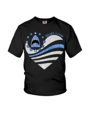 American heart Independence day - Printed apparels Youth T-Shirt tile