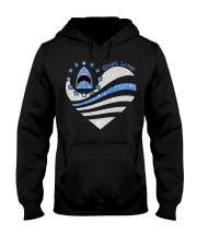 American heart Independence day - Printed apparels Hooded Sweatshirt tile
