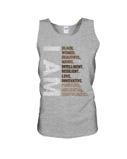 I am black women beautiful magic Unisex Tank tile
