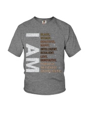 I am black women beautiful magic Youth T-Shirt tile