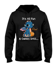 It's all fun and games Hooded Sweatshirt tile