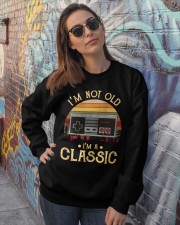 I'm not old Crewneck Sweatshirt lifestyle-unisex-sweatshirt-front-3