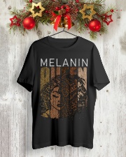 Melanin queen Classic T-Shirt lifestyle-holiday-crewneck-front-2