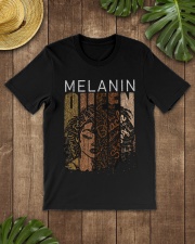 Melanin queen Classic T-Shirt lifestyle-mens-crewneck-front-18