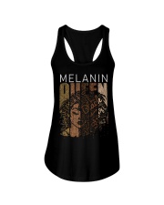 Melanin queen Ladies Flowy Tank tile