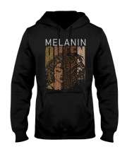 Melanin queen Hooded Sweatshirt tile