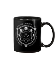 Into the darkness I go Mug tile
