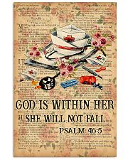 God is within her 11x17 Poster front