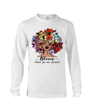Bloom where you Long Sleeve Tee tile