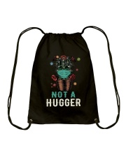 Not a hugger Drawstring Bag tile