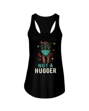 Not a hugger Ladies Flowy Tank tile