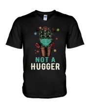 Not a hugger V-Neck T-Shirt tile