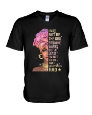 I may not be the girl V-Neck T-Shirt tile