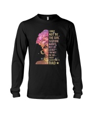 I may not be the girl Long Sleeve Tee tile