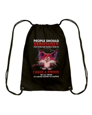 People Should Seriously Drawstring Bag tile