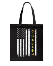 Coexist Independence day Tote Bag tile