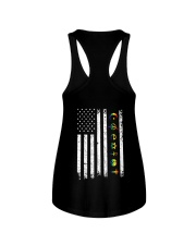 Coexist Independence day Ladies Flowy Tank tile