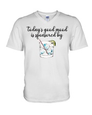 Today's good mood is sponsored V-Neck T-Shirt tile