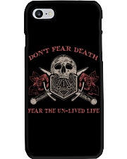 Don't fear death Phone Case tile