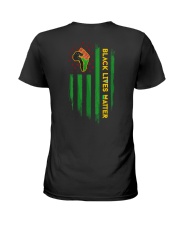 No justice no peace Ladies T-Shirt back