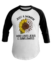 Just a woman who loves Baseball Tee tile